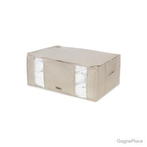 Housse sous vide couette Compactor XXL beige