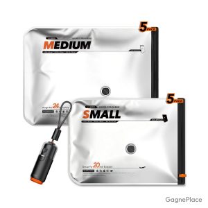 Sac sous vide pour vetement Vacbird USB 10 pièces